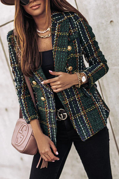 Emma | Schicker Karo-Blazer