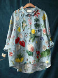 Blumiges Blau