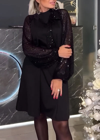 Isla - Kleid Pullover mit langen Ärmeln