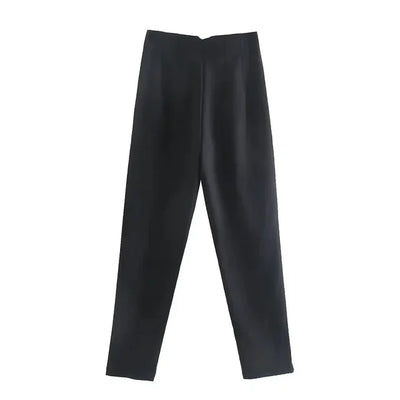 Isabell | High-Waisted Plissee-Hosen