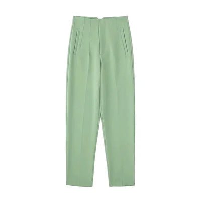 Isabell | High-Waisted Plissee-Hosen