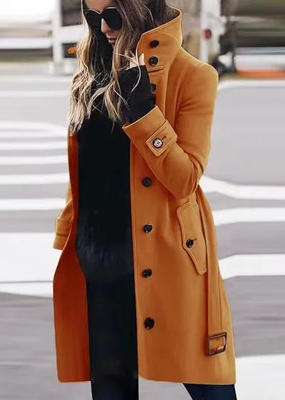 Tanya | Langer wasserdichter Trenchcoat