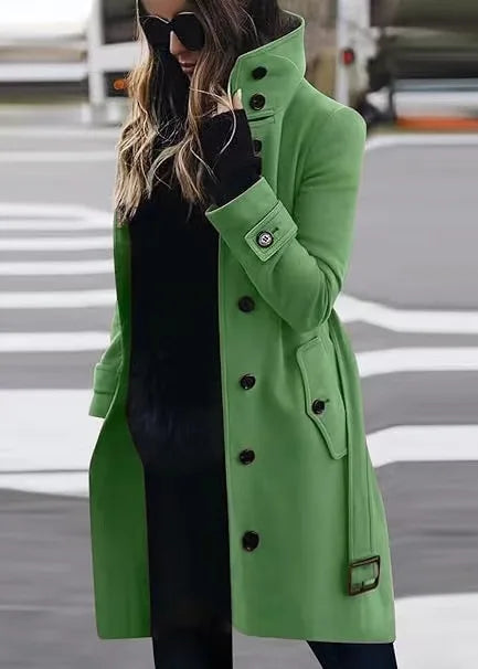 Tanya | Langer wasserdichter Trenchcoat