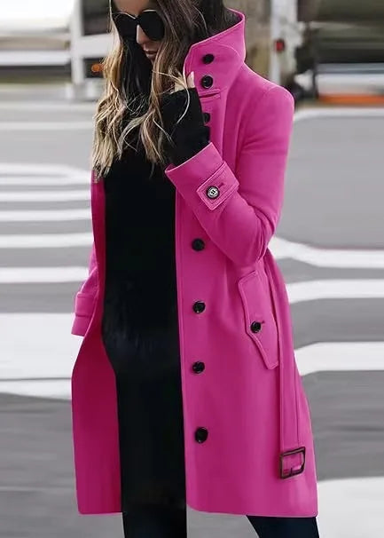 Tanya | Langer wasserdichter Trenchcoat