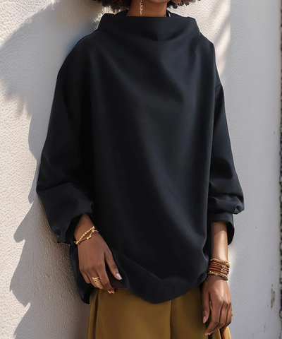 Nia | Bequemes Myla Sweatshirt mit Stehkragen