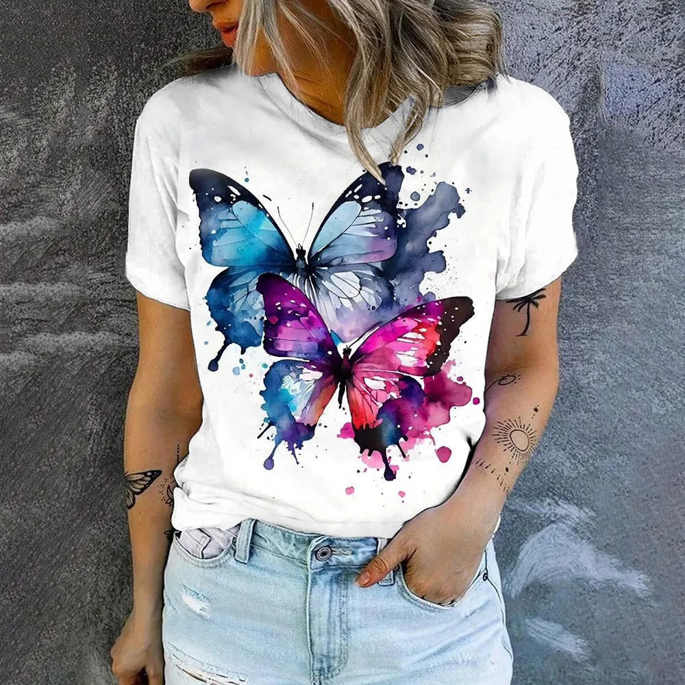 Tessa | Bequemes elegantes Kurzarm T Shirt