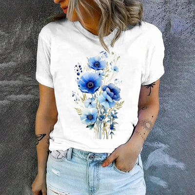 Tessa | Bequemes elegantes Kurzarm T Shirt