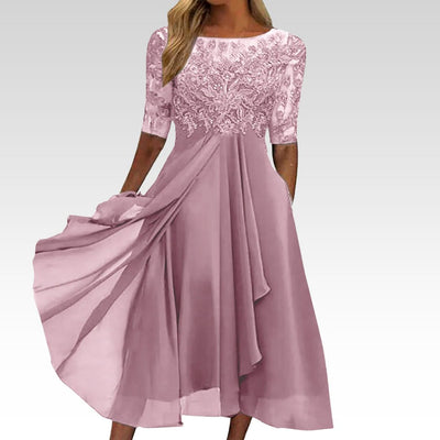 Zaria™ Spitzenbesticktes Kleid