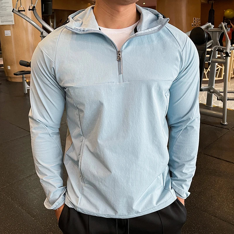 Valzaro | Atmungsaktives Hoodie für Herren Winter Fit