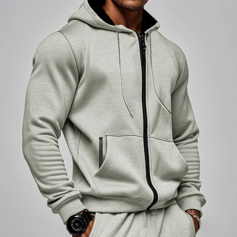 Revox | Bequemer Zip Hoodie für Herren Herbst Fit