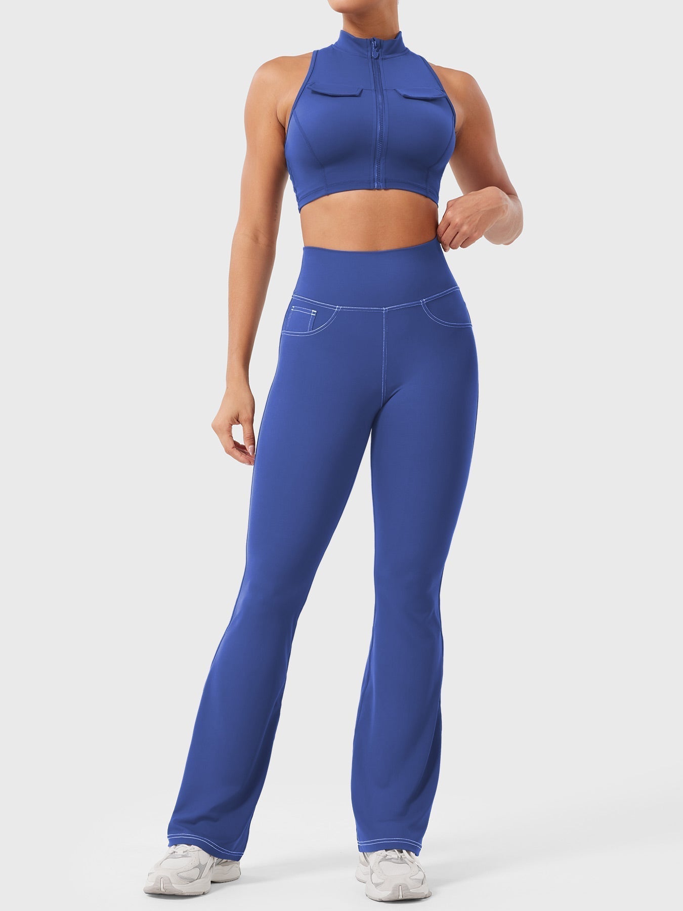 Vexaro | Flexibles Flared-Leggings für Damen Sommer