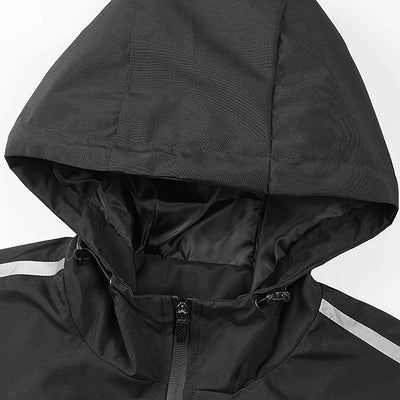 Fytexo | Wasserdichte Windjacke für Herren Outdoor Fit