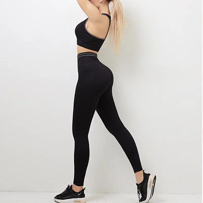 Vortixa | Flexibles Sport-BH und Leggings Set für Damen Sommer