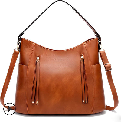 Heidi - Damen Vintage Leder Tasche