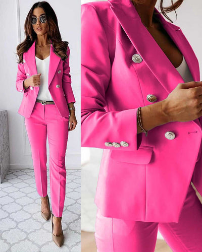 Eleganter Anzug mit Blazer & Hose – Perfekt für den stilvollen Auftritt