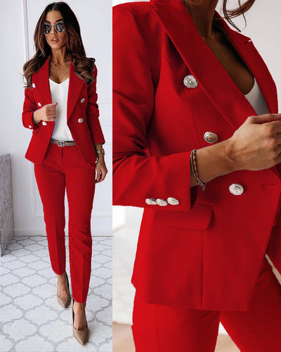 Eleganter Anzug mit Blazer & Hose – Perfekt für den stilvollen Auftritt