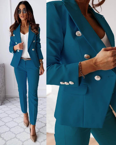 Eleganter Anzug mit Blazer & Hose – Perfekt für den stilvollen Auftritt