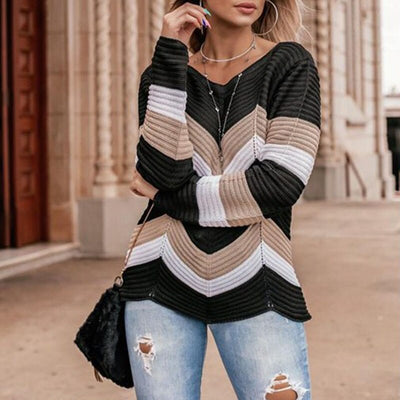 "Larisa" Modischer Strickpullover