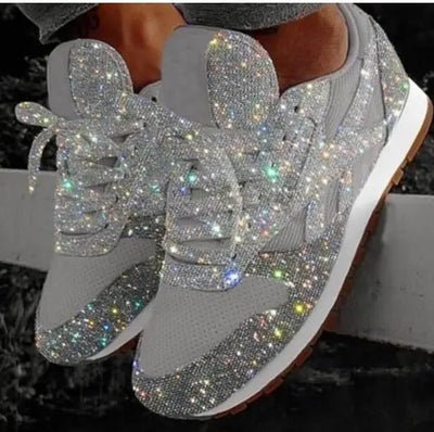 Nor - Lässige Glitzerschuhe mit Pailletten