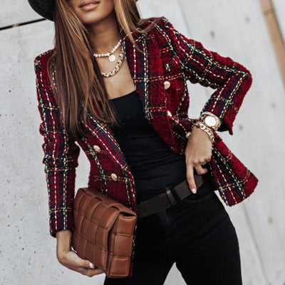 Bella | Eleganter Blazer mit taillierter Passform und Verschluss