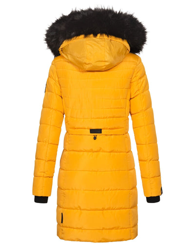 "Nicole" Winterjacke mit abnehmbarem Kunstfell