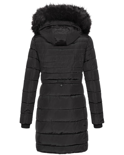 "Nicole" Winterjacke mit abnehmbarem Kunstfell