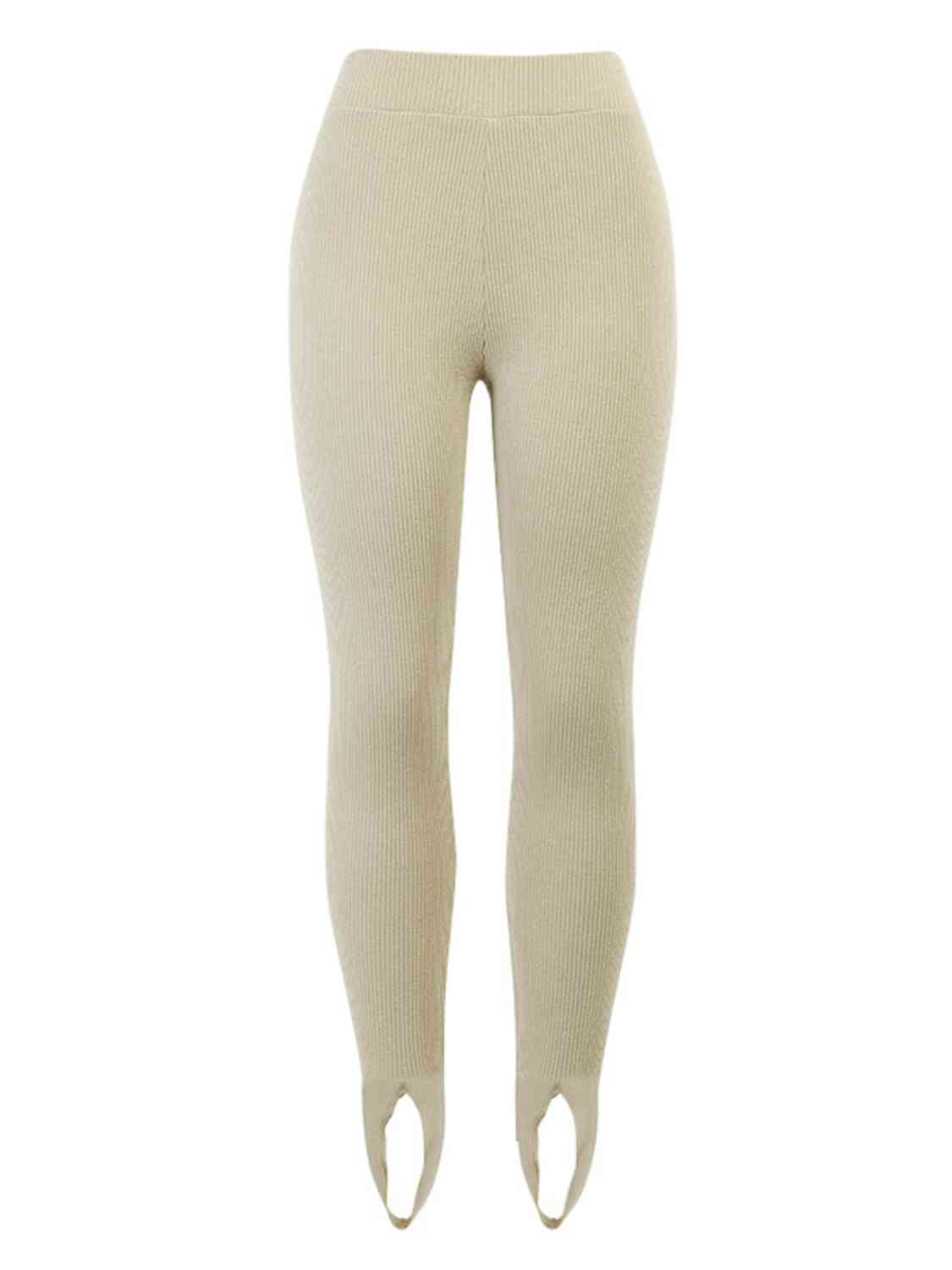Clara | Gerippte Mid-Waist-Leggings – Komfort und Stil für Jeden Tag