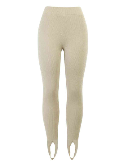 Clara | Gerippte Mid-Waist-Leggings – Komfort und Stil für Jeden Tag