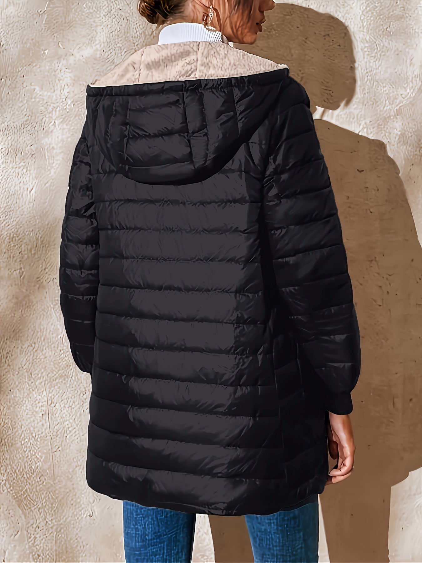 Kapuzenjacke mit Reißverschluss - Lässige Langarmjacke für den perfekten Alltagslook