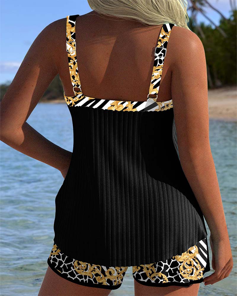 Badeanzug Strapless Sport