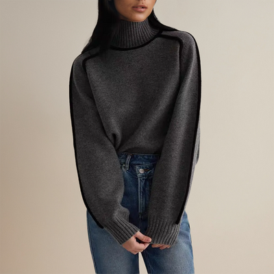 Avianna | Rollkragenpullover mit stilvollen Streifen