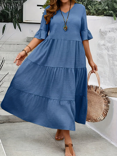 Serena - Anmutiges Fließendes Kleid