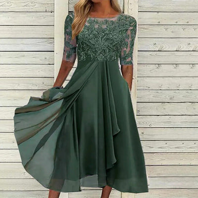 Zaria™ Spitzenbesticktes Kleid