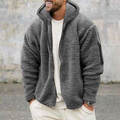 Carl - Lässige Fleece Jacke