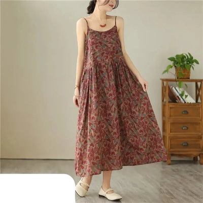 Grünes Kiwi Sommerkleid - Fiona