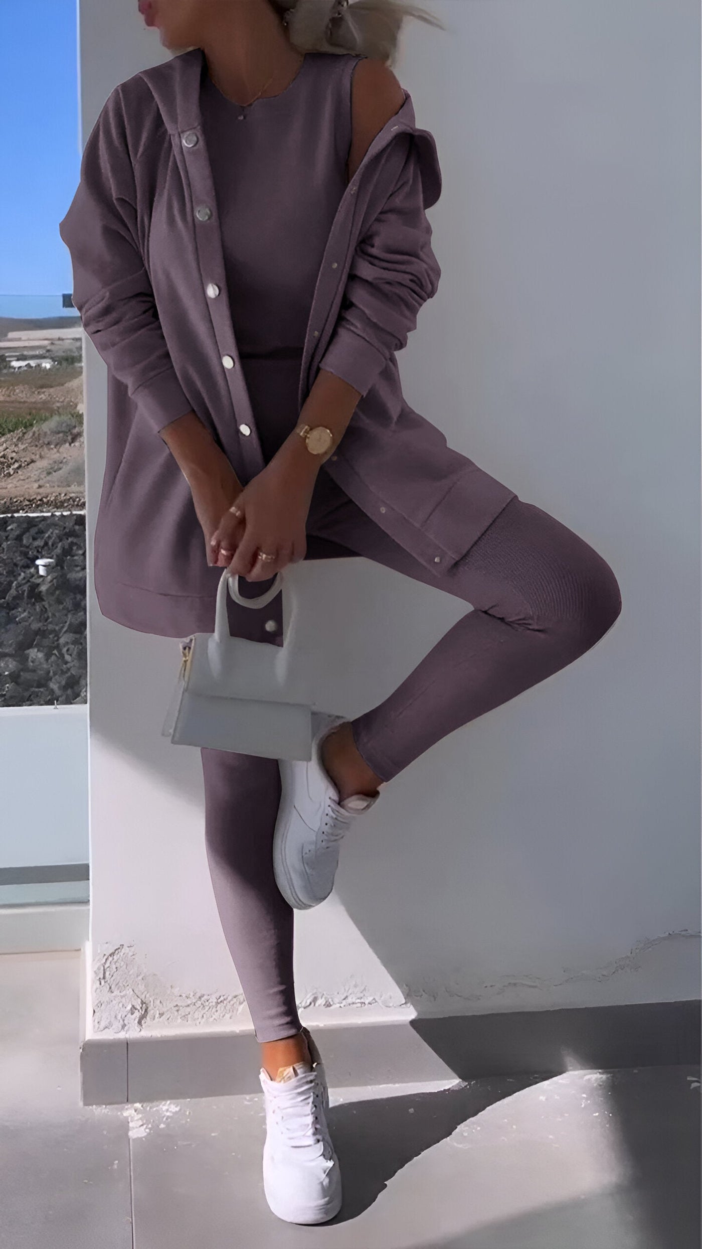 Iris | Bequemes Lounge-Set - Beinabdeckungen