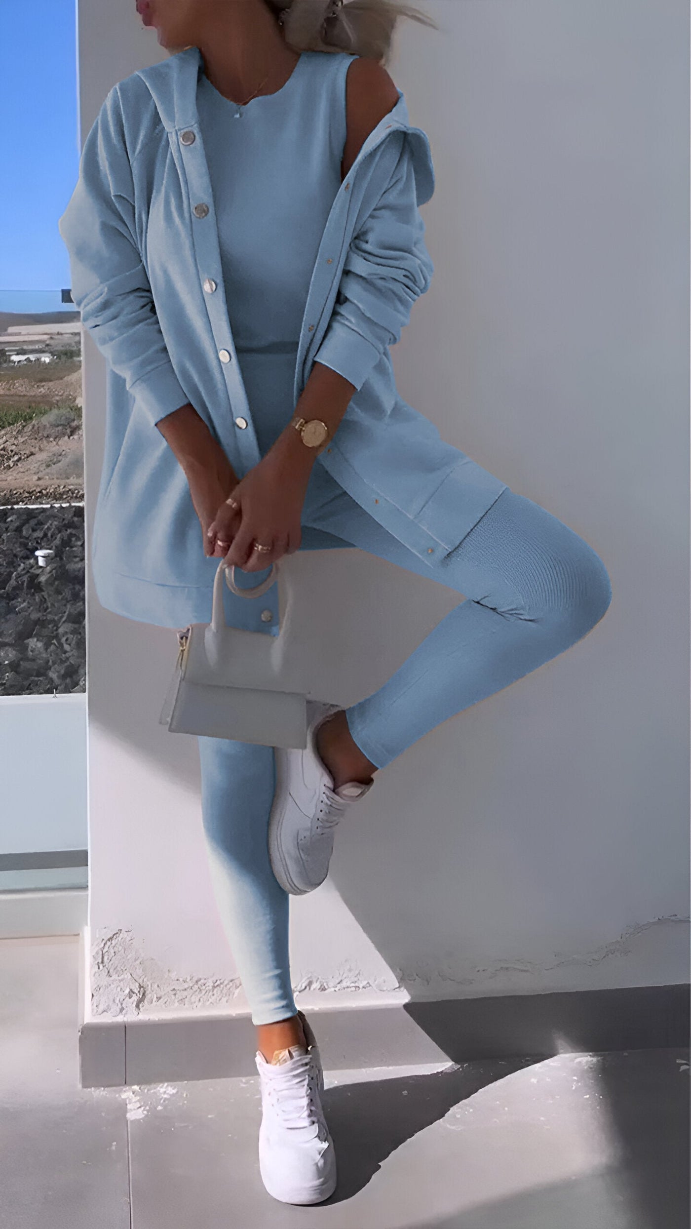 Iris | Bequemes Lounge-Set - Beinabdeckungen