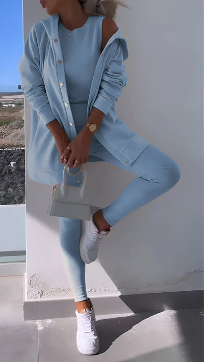 Iris | Bequemes Lounge-Set - Beinabdeckungen
