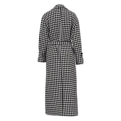 Amilie | Damen Trenchcoat im Glencheck-Muster