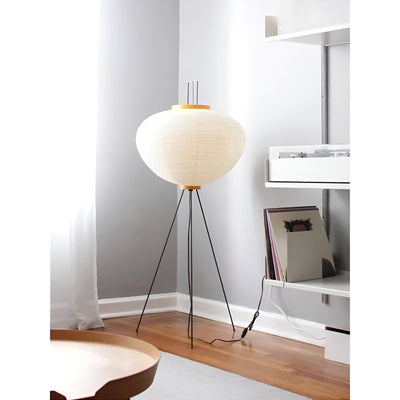 LucaLumen | Wabi-Sabi LED-Stehlampe aus Reispapier – Zeitloses Design mit Natürlicher Ästhetik