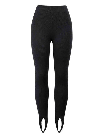 Clara | Gerippte Mid-Waist-Leggings – Komfort und Stil für Jeden Tag