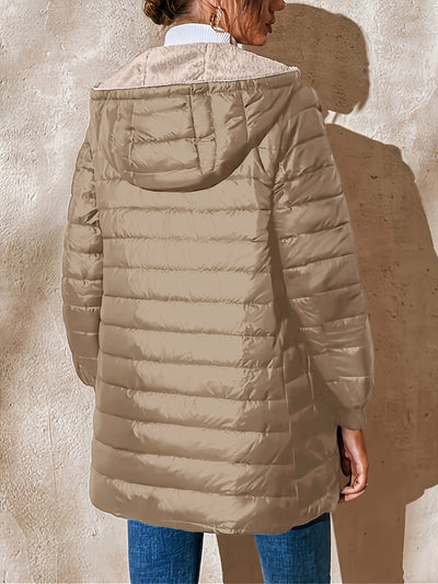 Kapuzenjacke mit Reißverschluss - Lässige Langarmjacke für den perfekten Alltagslook