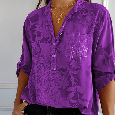 Jessika | Elegantes Sommer  V Ausschnitt Top
