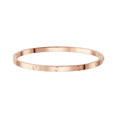 ETERNITY ARMBAND DÜNN | ROSÉGOLD