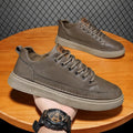 Dunkle Khaki-Stofffarbe