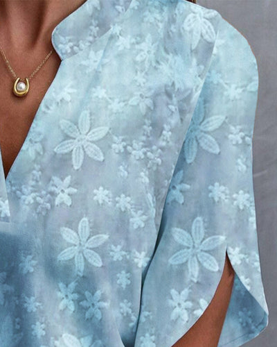 Ellen  |  Elegante bloemenblouse
