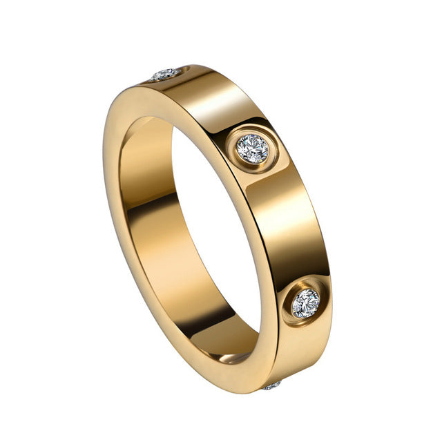 ETERNITY DELUXE RING | GOLD
