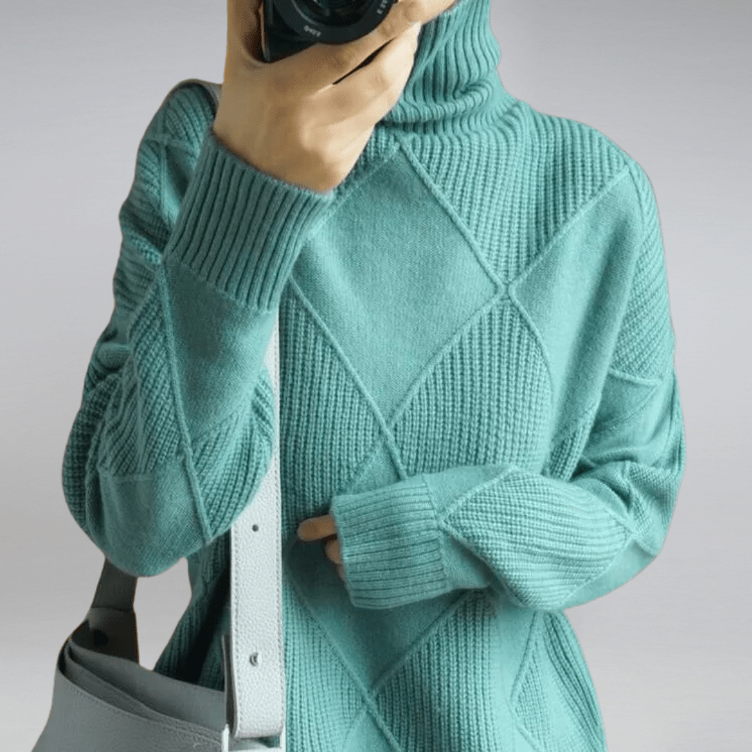 Anaya | trendiger Rollkragenpullover für den Winter