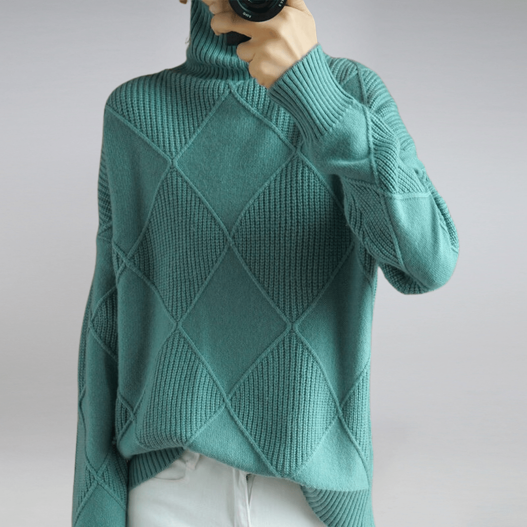 Anaya | trendiger Rollkragenpullover für den Winter