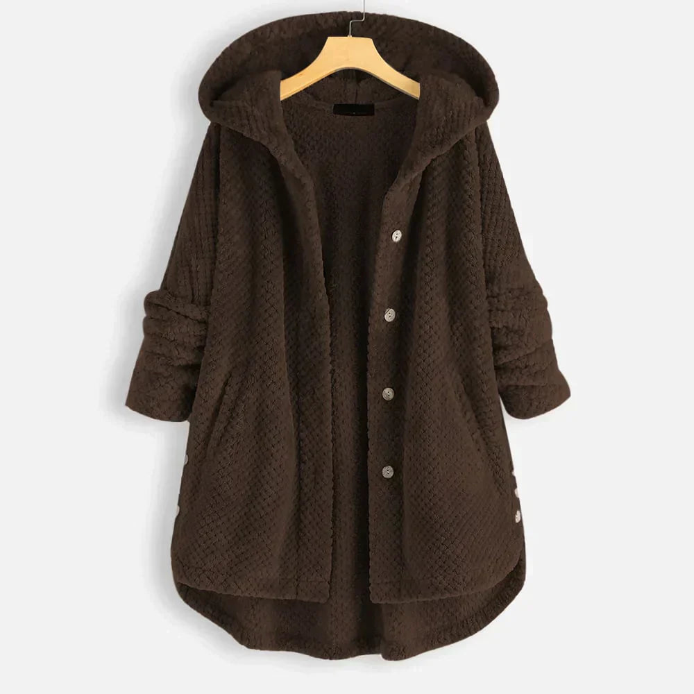 Lilia - Fleece-Kapuzenjacke